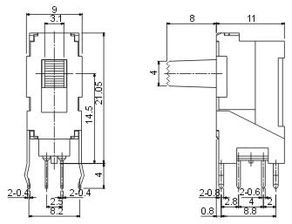 韓國南涯2C2P撥動(dòng)開關(guān)JSS2255 型號(hào)詳解、廠家信息與市場價(jià)格指南